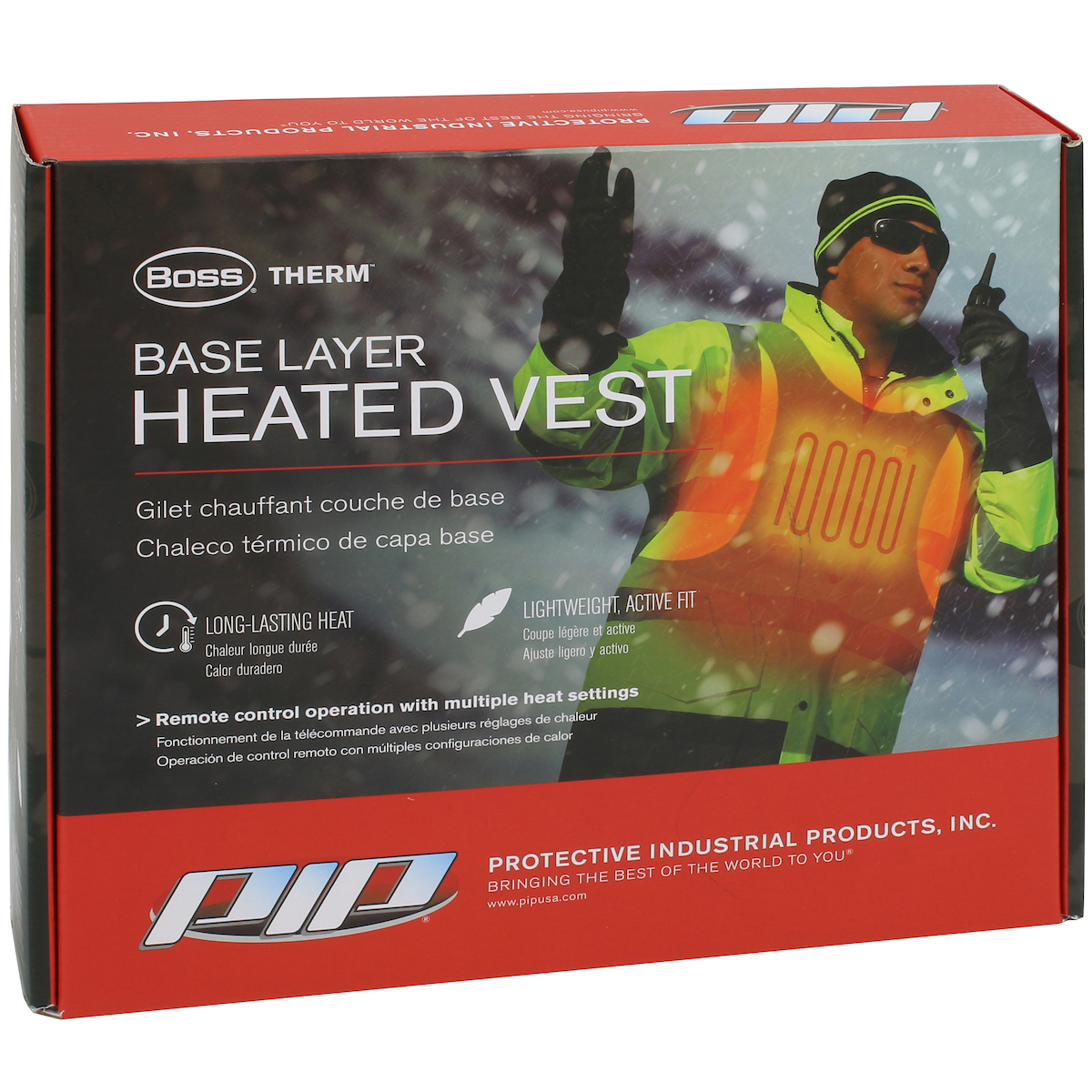#300-HV100 PIP® Boss® Therm Heated Vests package